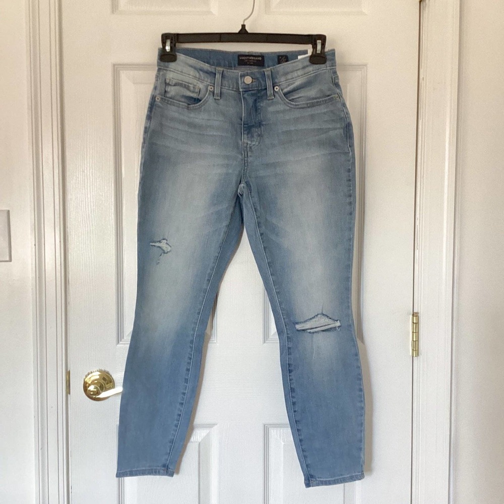 Lucky Brand Mid-Rise Skinny Ankle Size 4/27